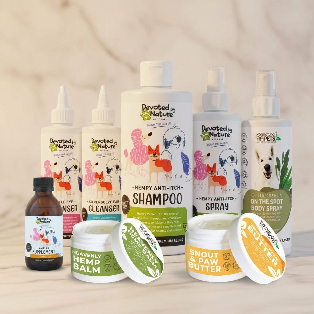 ZenEntle Natural At-Home Grooming Pamper Kit for Dogs