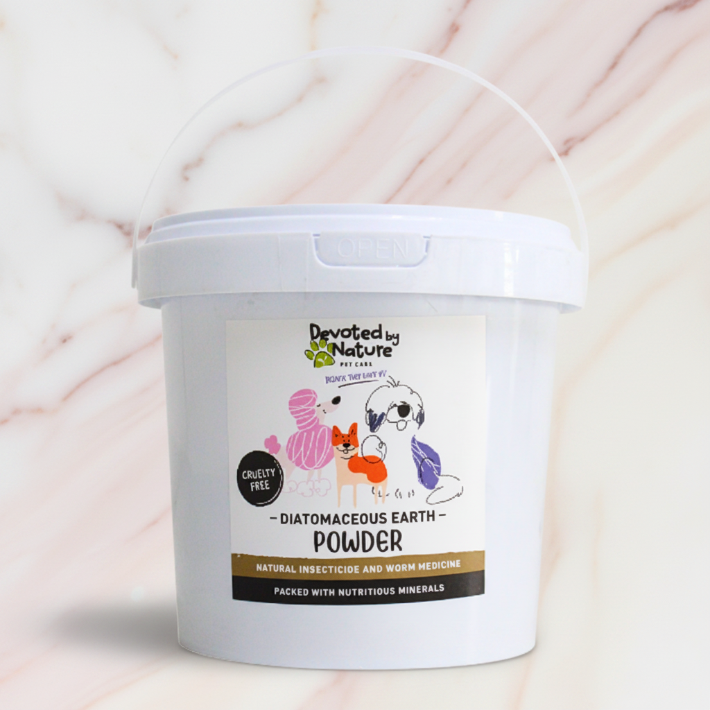 Diatomaceous Earth Powder for Dogs & Cats – Natural Flea Control